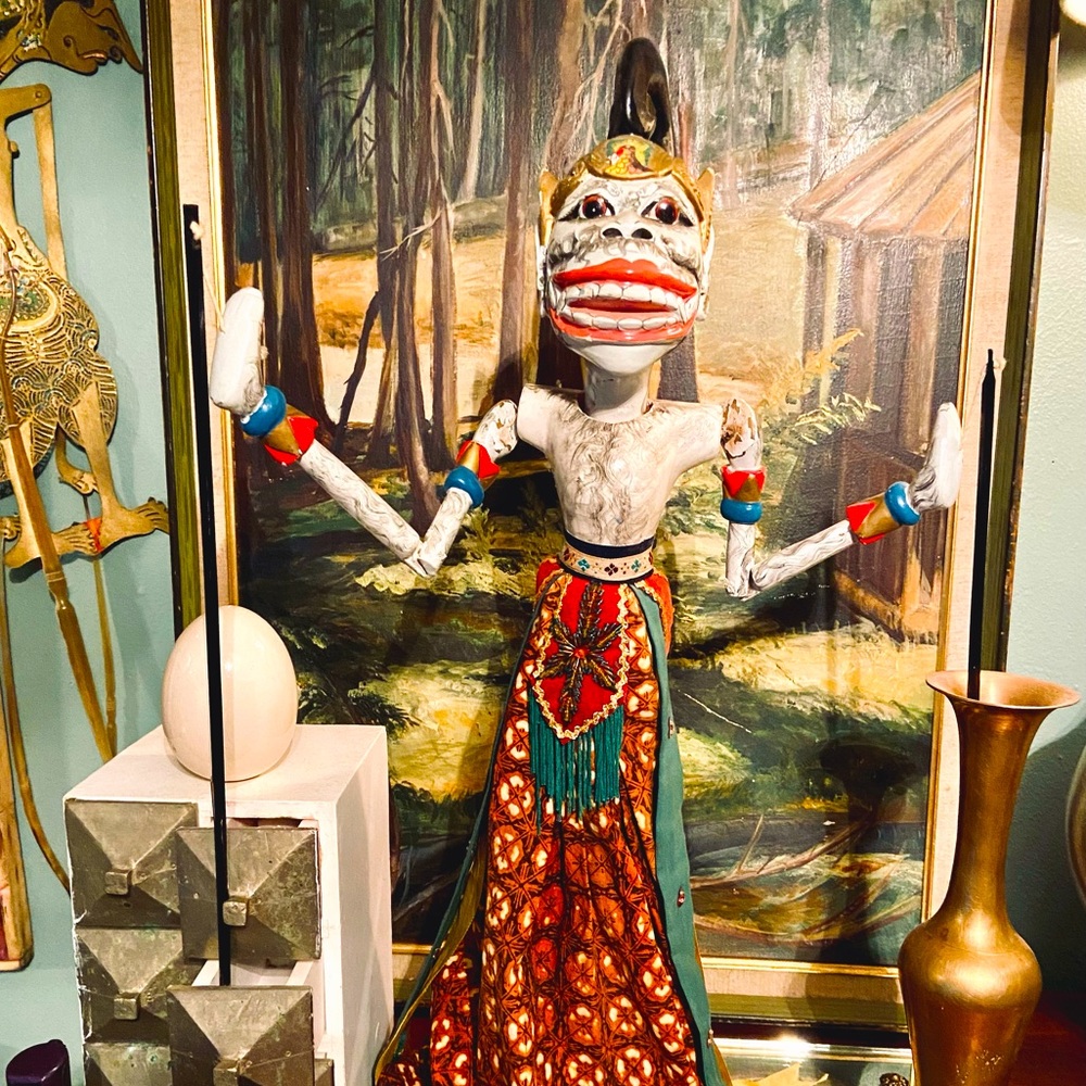 Vintage Wayang Galek Indonesian puppet